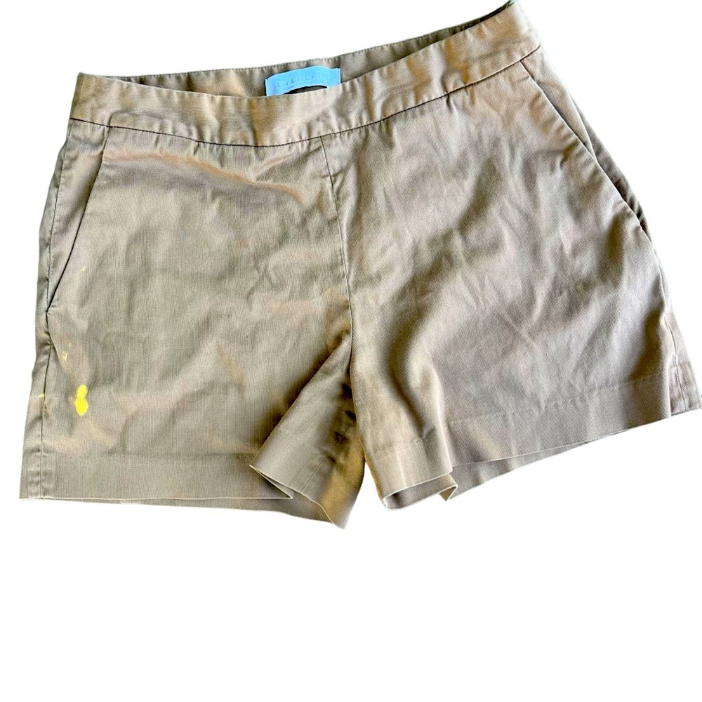 Everlane Tailored Twill Shorts Size 6